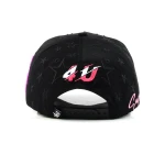 gorra de beisbol de 5 paneles de algodon con Flat Embroidery y bordado chenilla - View 4
