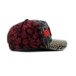 Streetwear 5-Panel Baseball Cap with Flat Embroidery and Metal Plate - View 5