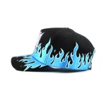 gorra de beisbol de 5 paneles de algodon con bordado 3D y Flat Embroidery - View 3