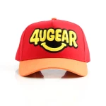 5-Panel Baseball Cap with Rhinestone and 3D Embroidery - View 5