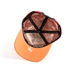 5-Panel Baseball Cap with Rhinestone and 3D Embroidery - View 10