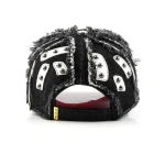 gorra de beisbol de 5 paneles de algodon con bordado aplicado y bordado de ribete - View 4