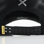 Streetwear 5-Panel Baseball Cap with Rhinestone and 3D Embroidery - View 6