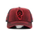gorra de beisbol de 5 paneles de Streetwear con bordado aplicado y Flat Embroidery - View 6