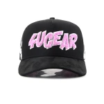 topi baseball 5 panel berbahan katun dengan bordir chenille dan bordir tepi - View 2