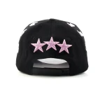 topi baseball 5 panel berbahan katun dengan bordir chenille dan bordir tepi - View 4
