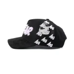 cappellino da baseball a 5 pannelli in cotone con ricamo ciniglia e ricamo bordato - View 7