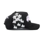 cappellino da baseball a 5 pannelli in cotone con ricamo ciniglia e ricamo bordato - View 9