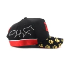 gorra de beisbol de 5 paneles de algodon con bordado de ribete y Flat Embroidery - View 10