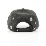 gorra de beisbol de 5 paneles de Corduroy con bordado 3D y Flat Embroidery - View 7