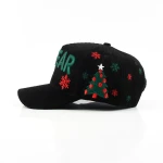 gorra de beisbol de 5 paneles de Corduroy con bordado 3D y Flat Embroidery - View 7