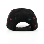 gorra de beisbol de 5 paneles de Corduroy con bordado 3D y Flat Embroidery - View 8