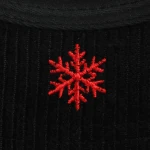 gorra de beisbol de 5 paneles de Corduroy con bordado 3D y Flat Embroidery - View 4
