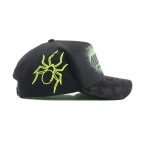 Streetwear 5-Panel Baseball Cap with Flat Embroidery - View 9
