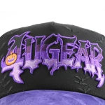 5-Panel Baseball Cap aus Baumwolle mit Flat Embroidery und Rhinestone - View 5