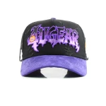 5-Panel Baseball Cap aus Baumwolle mit Flat Embroidery und Rhinestone - View 6