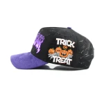 5-Panel Baseball Cap aus Baumwolle mit Flat Embroidery und Rhinestone - View 7