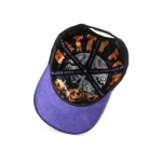 5-Panel Baseball Cap aus Baumwolle mit Flat Embroidery und Rhinestone - View 11