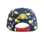 Streetwear 5-Panel Baseball Cap with Flat Embroidery and Rhinestone - View 8