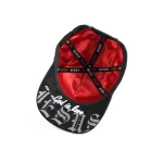 casquette baseball 5 panneaux en coton avec Flat Embroidery et Rhinestone - View 11