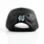 Streetwear 5-Panel Baseball Cap with Flat Embroidery and 3D Embroidery - View 7