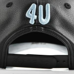 Streetwear 5-Panel Baseball Cap with Flat Embroidery and 3D Embroidery - View 3