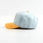 Streetwear 5-Panel Baseball Cap with 3D Embroidery - View 6