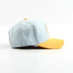 Streetwear 5-Panel Baseball Cap with 3D Embroidery - View 8