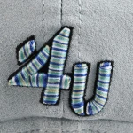 Streetwear 5-Panel Baseball Cap with 3D Embroidery - View 3