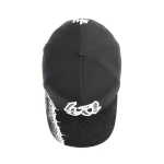 Streetwear 5-Panel Baseball Cap with Flat Embroidery and 3D Embroidery - View 9
