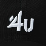Streetwear 5-Panel Baseball Cap with Flat Embroidery and 3D Embroidery - View 2