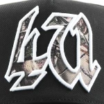 Streetwear 5-Panel Baseball Cap with Flat Embroidery and 3D Embroidery - View 4