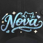 Streetwear 5-Panel Baseball Cap with Printed Graphic - View 3