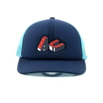 6-Panel Trucker Cap with Screen Printing and Woven Patch - View 6