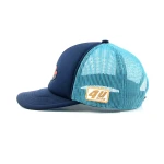 6-Panel Trucker Cap with Screen Printing and Woven Patch - View 7