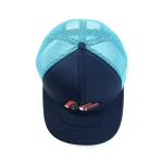 6-Panel Trucker Cap with Screen Printing and Woven Patch - View 10
