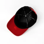 Streetwear 5-Panel Baseball Cap with Flat Embroidery and 3D Embroidery - View 7