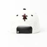Streetwear 5-Panel Baseball Cap with Flat Embroidery and 3D Embroidery - View 4