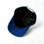 Streetwear 5-Panel Baseball Cap with Flat Embroidery and 3D Embroidery - View 7