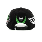 Streetwear 5-Panel Baseball Cap with 3D Embroidery - View 4