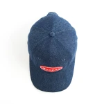 6-Panel Baseball Cap with 3D Embroidery - View 6