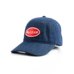 6-Panel Baseball Cap with 3D Embroidery - View 1