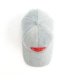 6-Panel Baseball Cap with 3D Embroidery - View 6