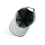 6-Panel Baseball Cap with 3D Embroidery - View 7