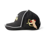 6-Panel Baseball Cap with Flat Embroidery - View 3