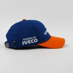 cappellino da baseball a 6 pannelli in cotone con Flat Embroidery - View 5