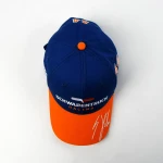 cappellino da baseball a 6 pannelli in cotone con Flat Embroidery - View 6