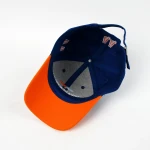 cappellino da baseball a 6 pannelli in cotone con Flat Embroidery - View 7