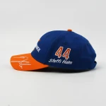 cappellino da baseball a 6 pannelli in cotone con Flat Embroidery - View 3
