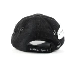 6-Panel Baseball Cap with Flat Embroidery and 3D Embroidery - View 4